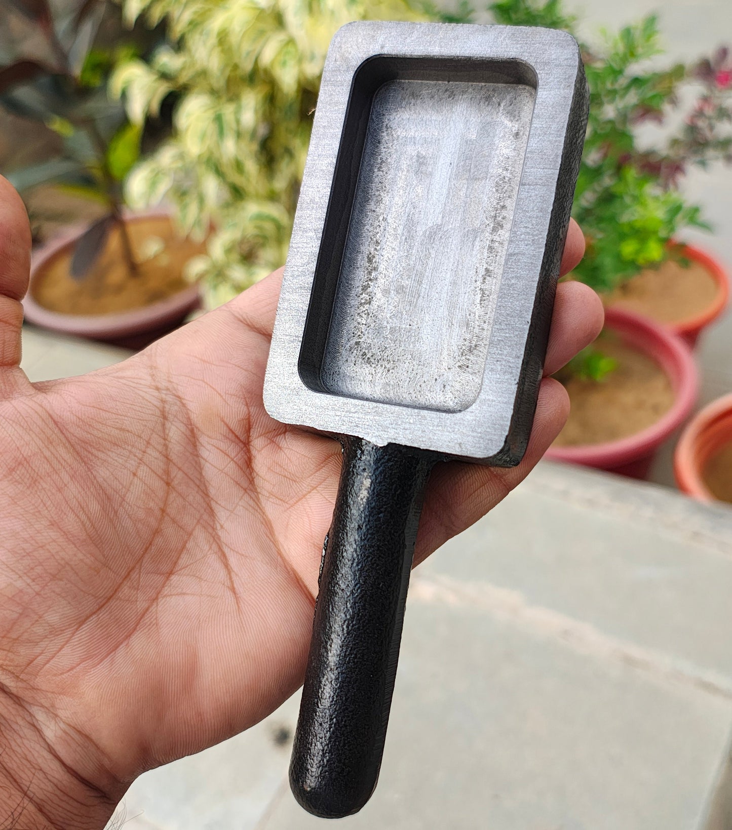 Biscuit Reja Ingot mould 200gm silver and 400gm Gold melting super machine finish