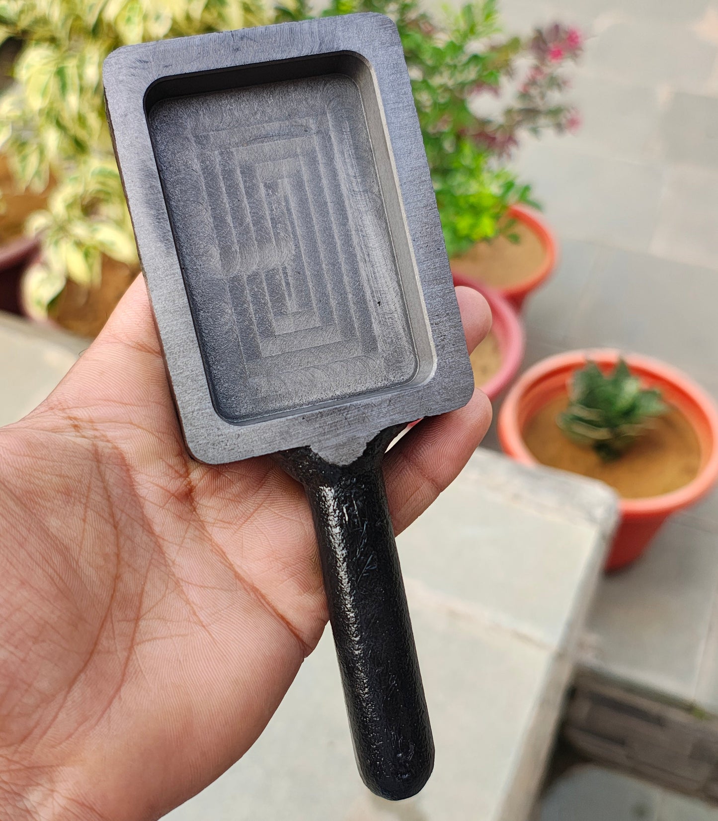 Biscuit Reja Ingot mould 300gm silver and 500gm Gold melting super machine finish
