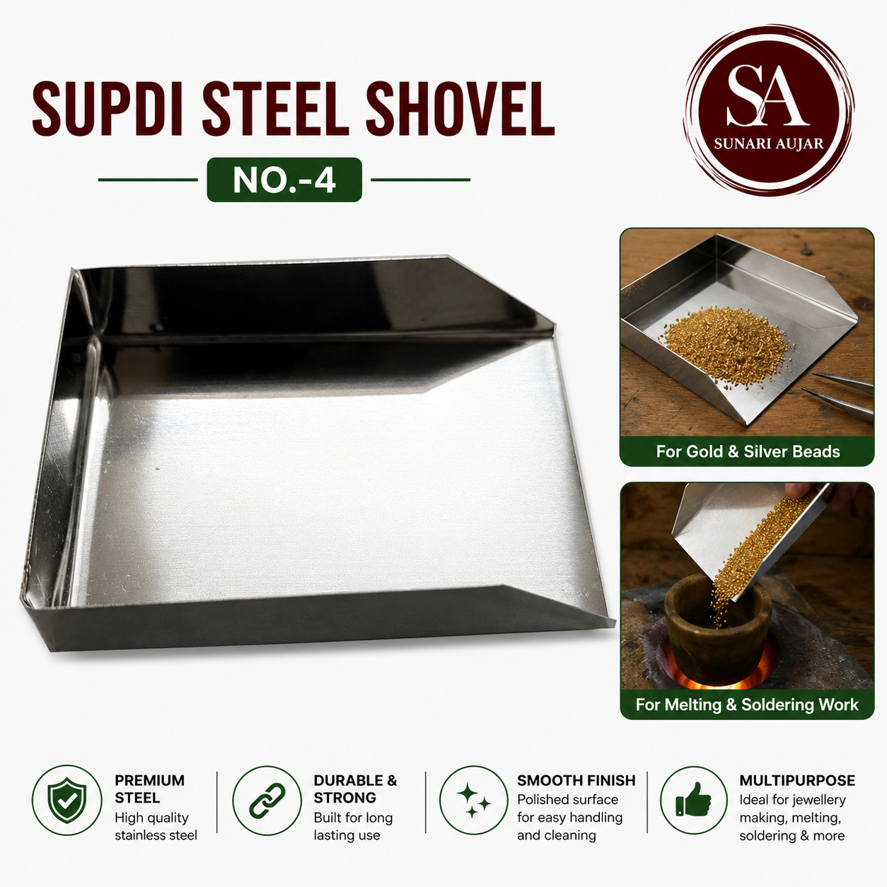Supdi Steel Shovel NO.-4