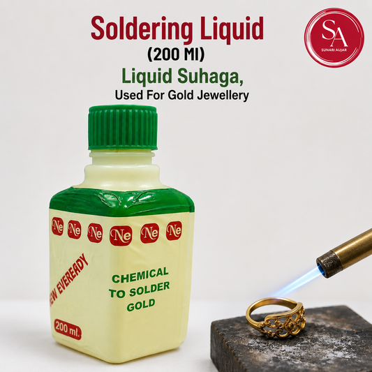Soldering Liquid(200 Ml) Liquid Suhaga, Used For Gold Jewellery