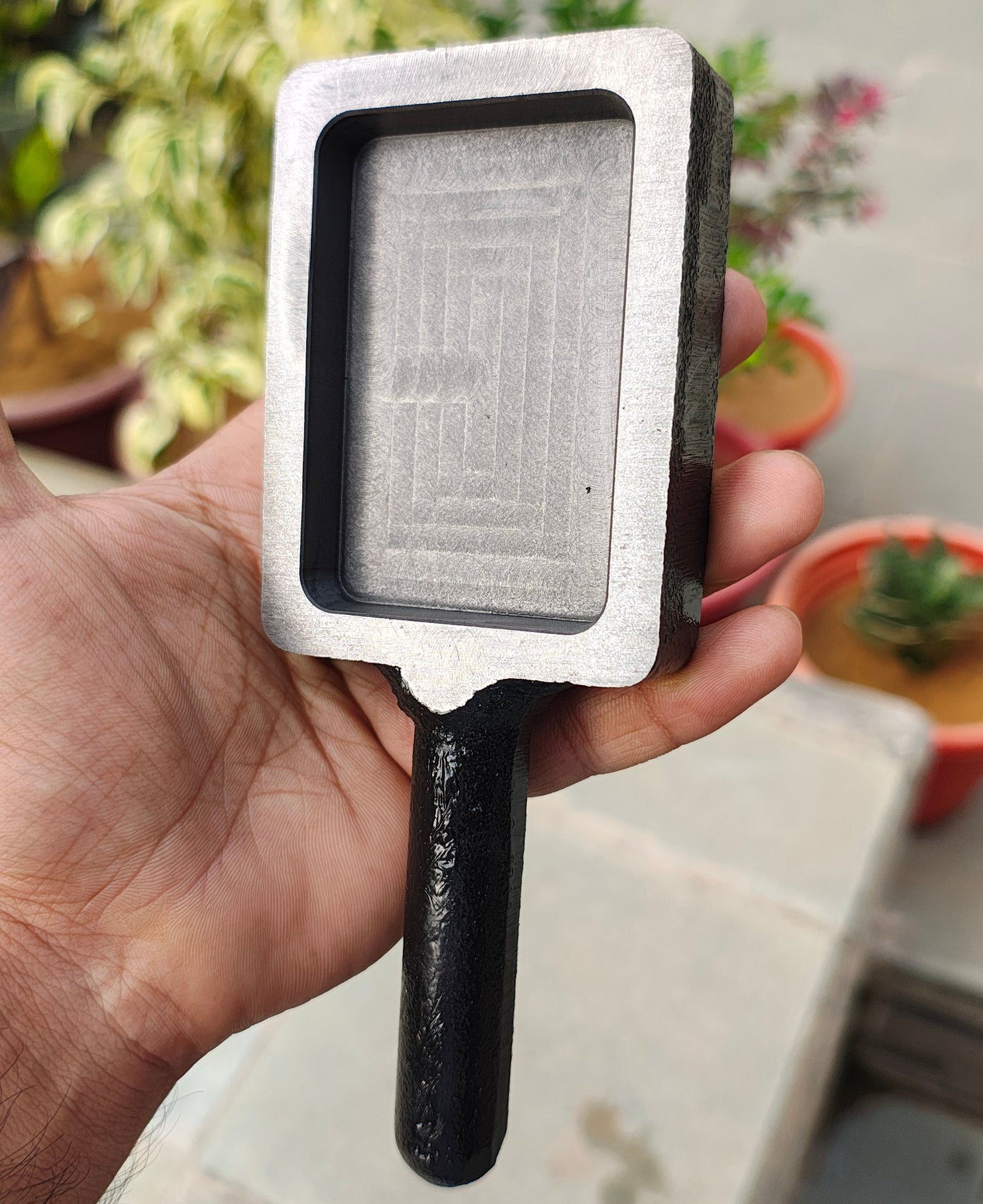 Biscuit Reja Ingot mould 300gm silver and 500gm Gold melting super machine finish