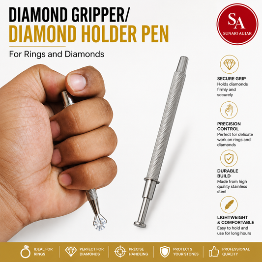 Diamond Gripper/ Diamond holder pen for rings and diamonds