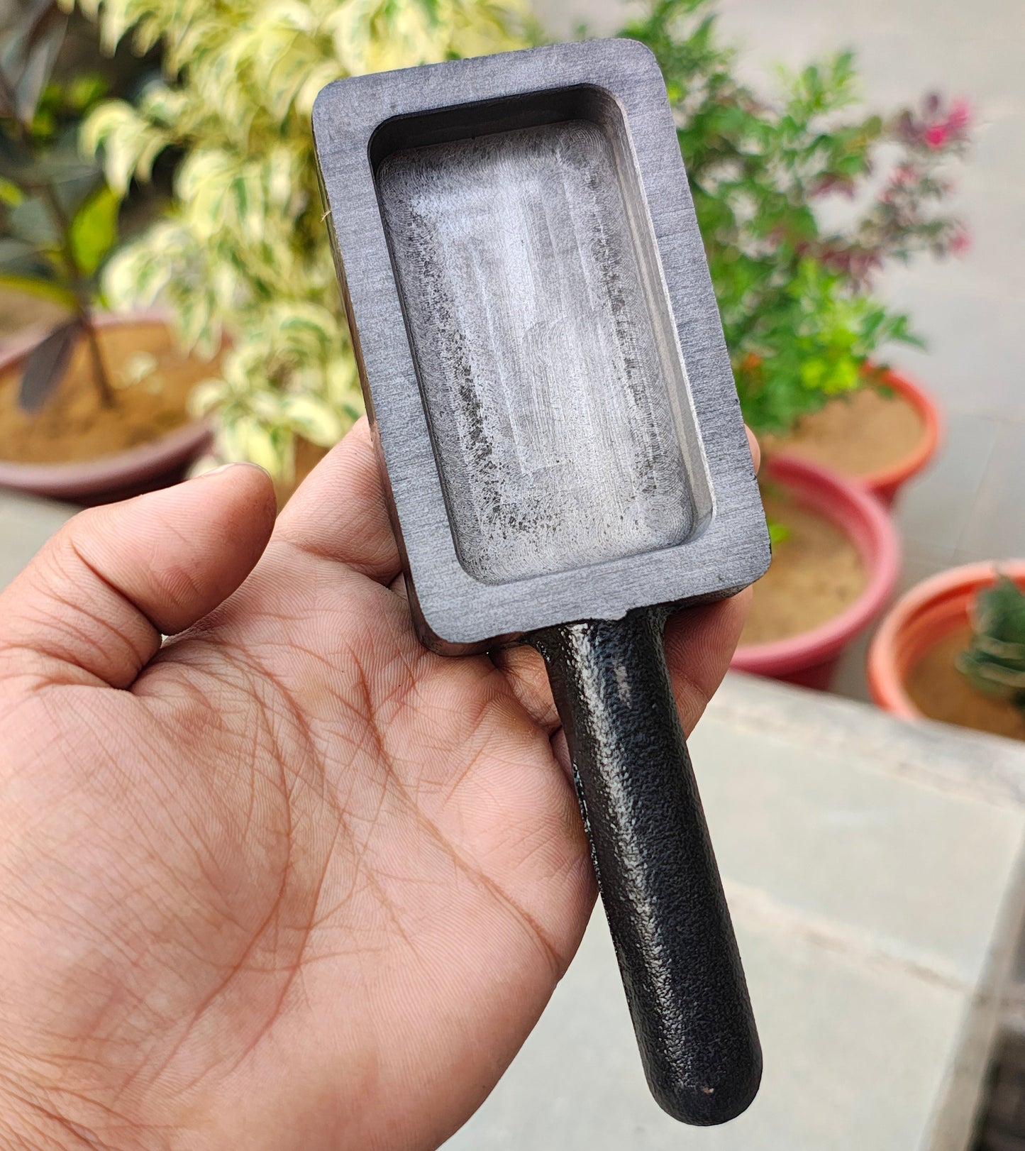 Biscuit Reja Ingot mould 200gm silver and 400gm Gold melting super machine finish