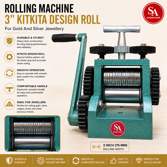 Rolling Machine 3" Kitkita Design Roll