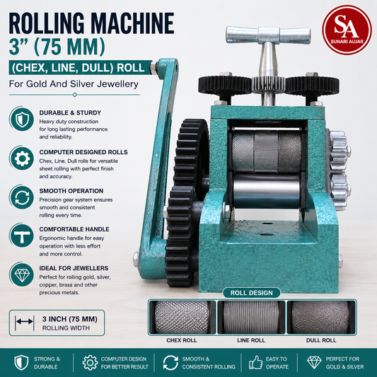 Rolling Machine 3" (Chex, Line, Dull) Computer Design
