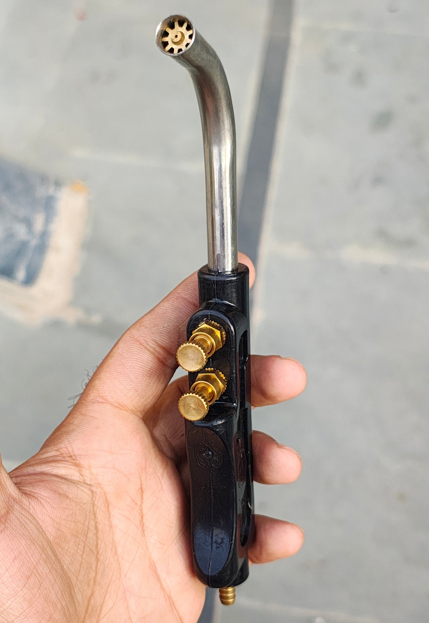 Brass Lpg gas gun gor Dabba gun Nozzel only