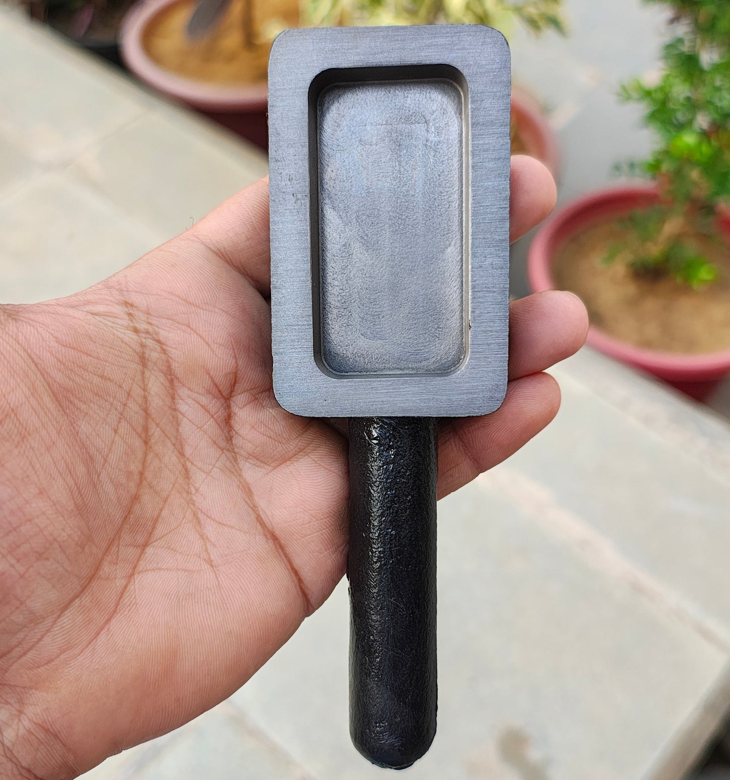 Biscuit Reja Ingot mould 100gm silver and 200gm Gold melting super machine finish