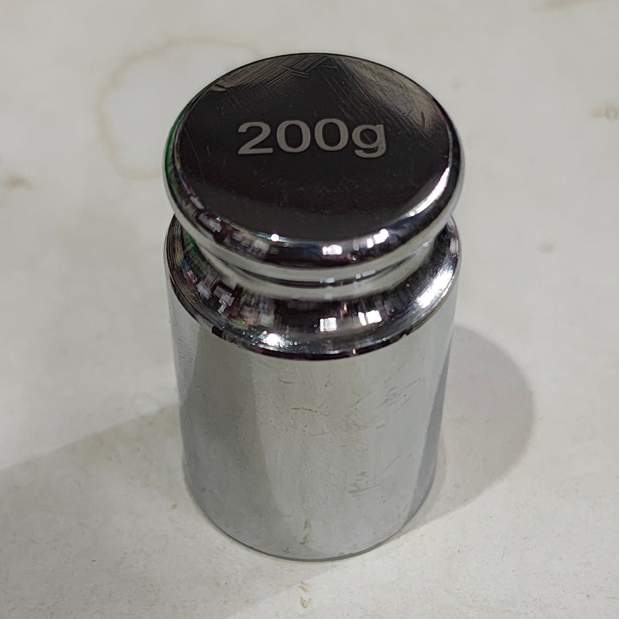 Steel Weight 200gm For calibration Electronic Weigh Scale chrome plated