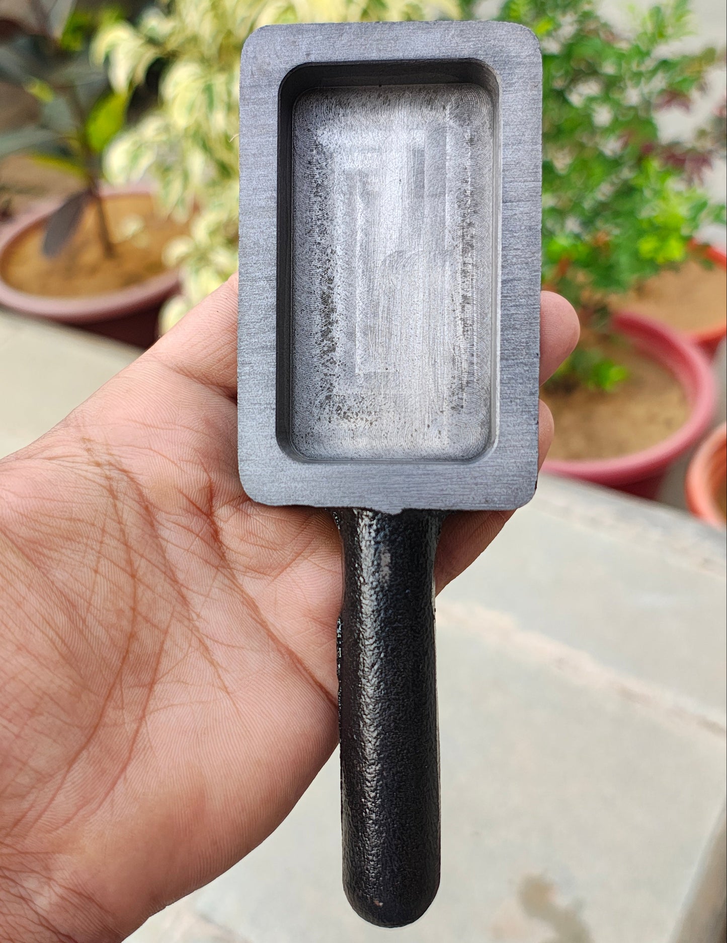 Biscuit Reja Ingot mould 200gm silver and 400gm Gold melting super machine finish