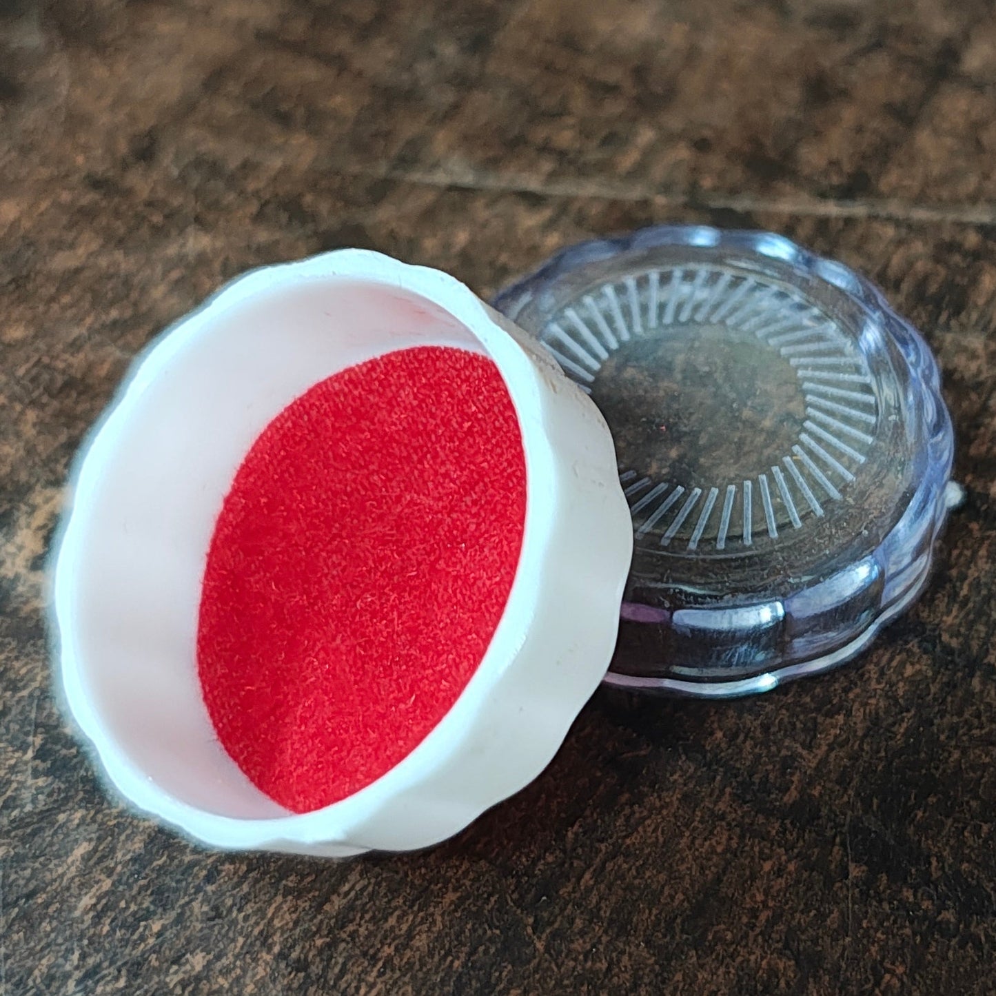 Plain universal small Plastic velvet box K-0 Pack of 100pc for nosepins, bicchiya, small silver rings etc