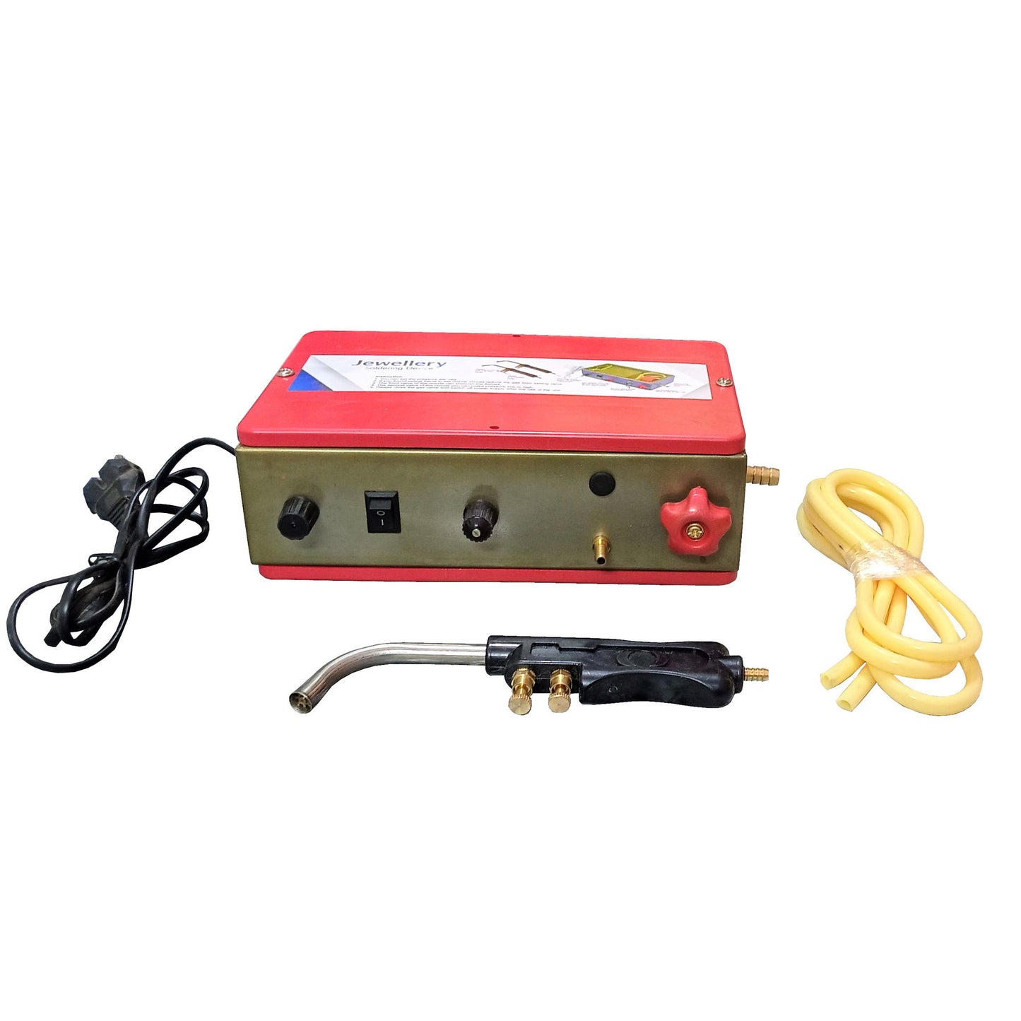 Gas Gun Double Pressure Single Line Box With Steel Nozzle For Jewellery Repairing Or Welding